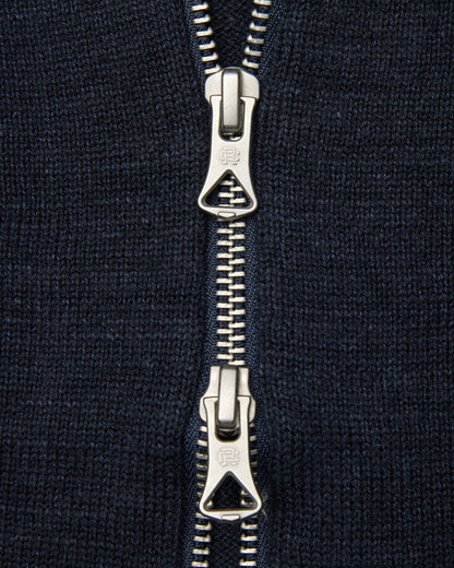 Cotton Slub Laurel Zip Hoodie