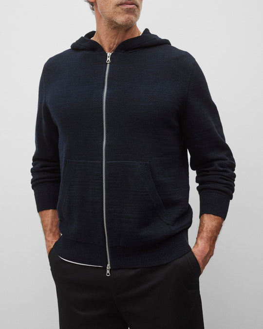 Cotton Slub Laurel Zip Hoodie