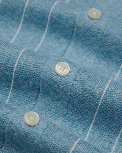 Cotton Linen Stripe Piazza Shirt