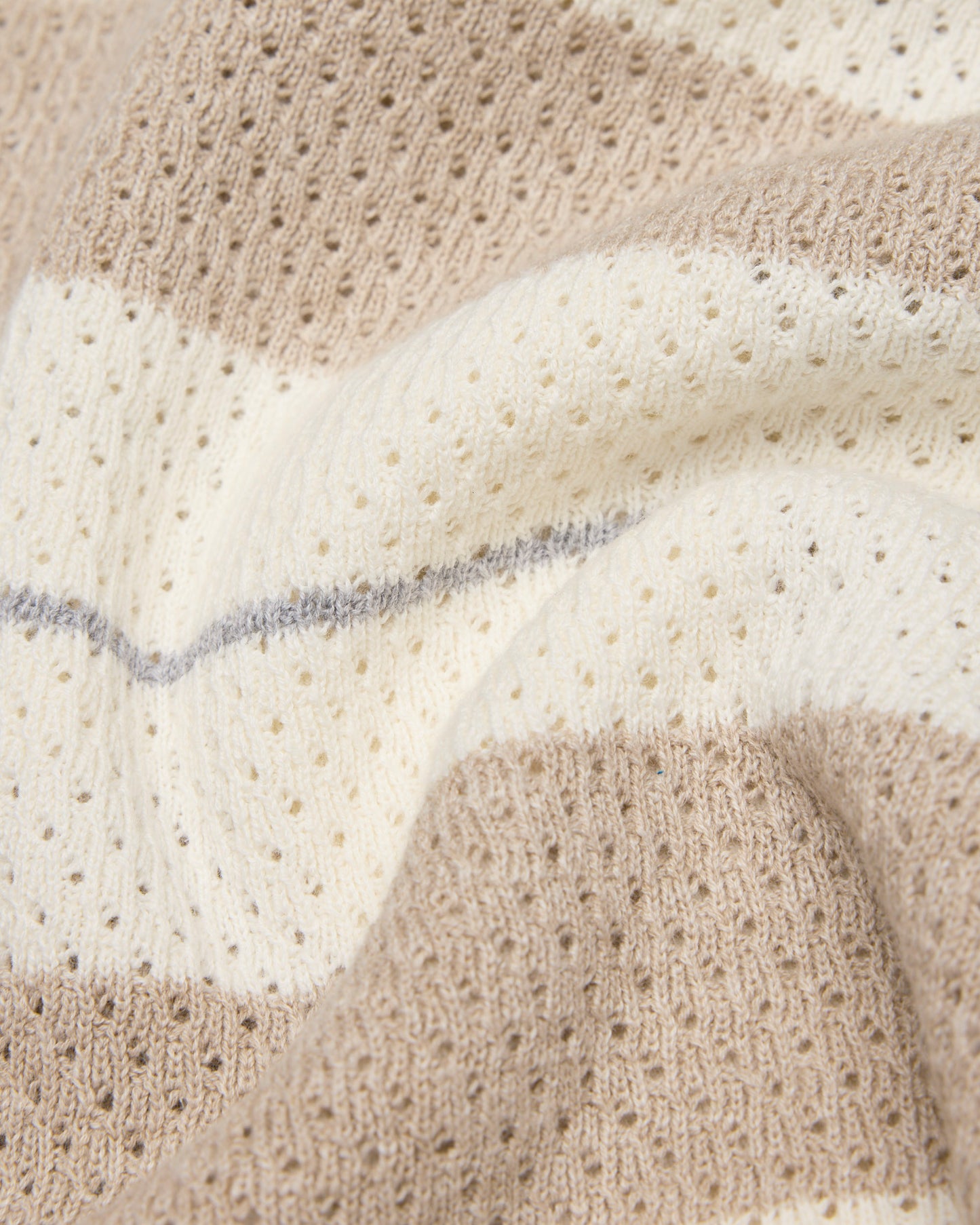 Cotton Linen Stripe Victor Polo