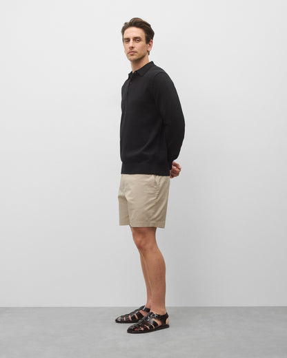 Supima Knit Commodore Polo Sweater