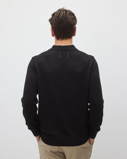Supima Knit Commodore Polo Sweater