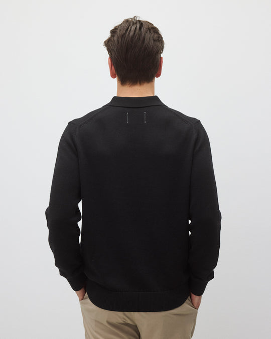 Supima Knit Commodore Polo Sweater