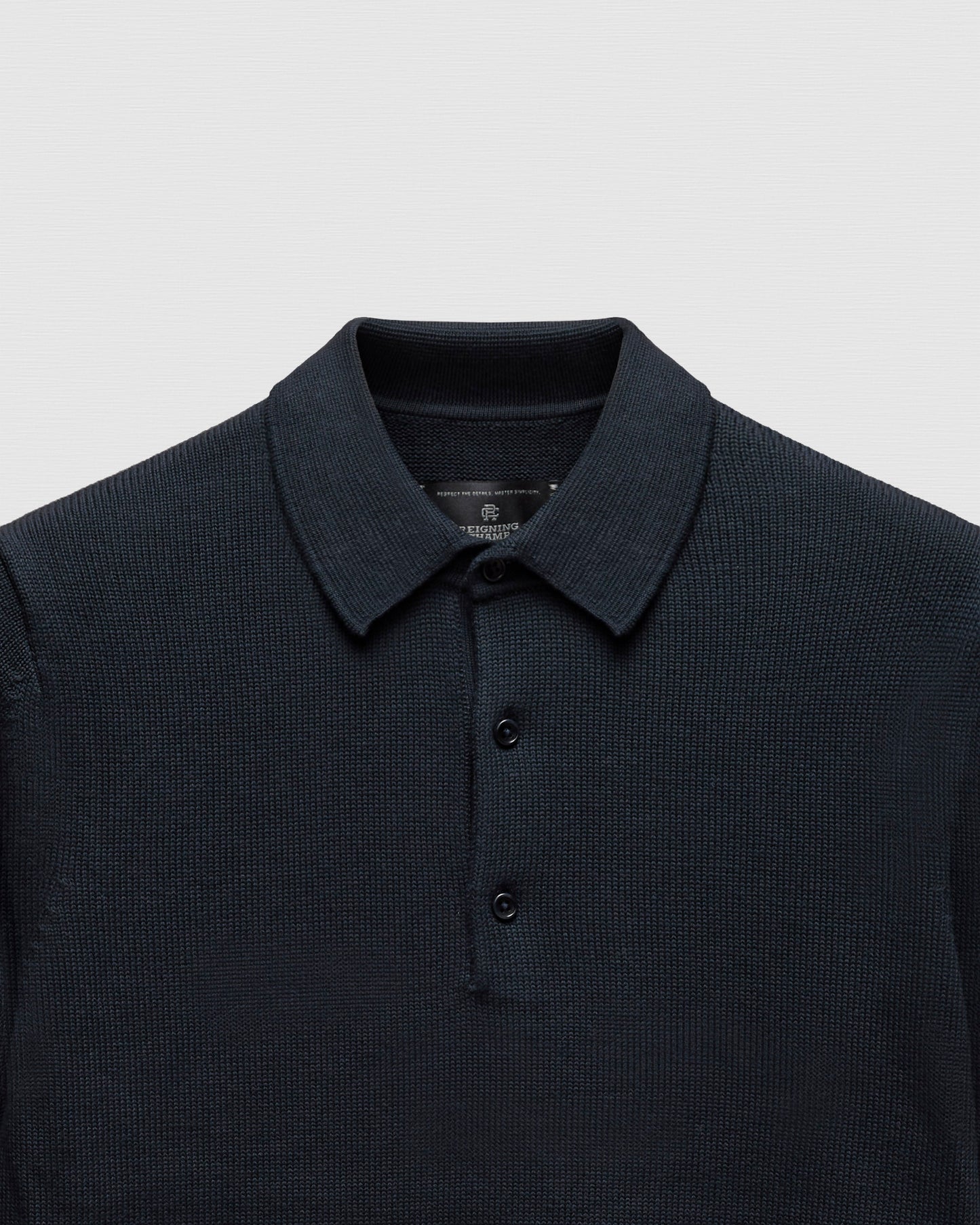 Supima Knit Commodore Polo Sweater