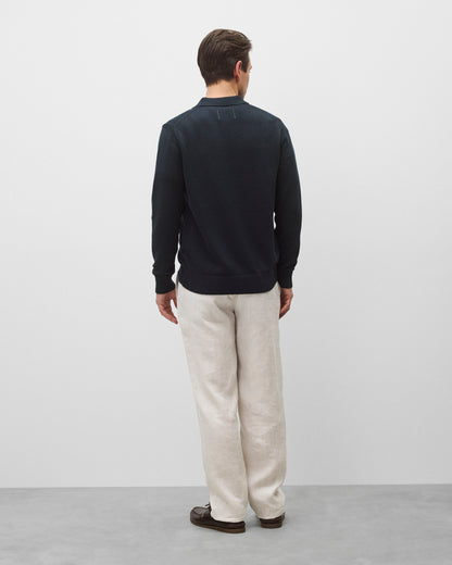 Supima Knit Commodore Polo Sweater