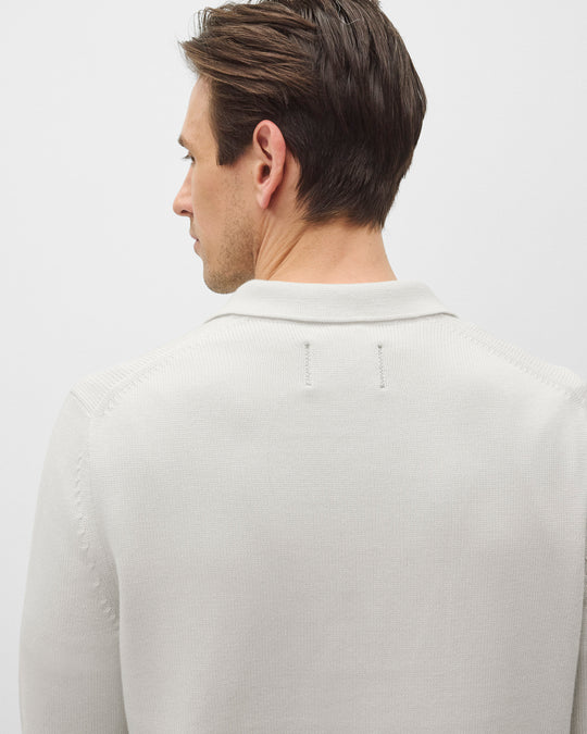 Supima Knit Commodore Polo Sweater