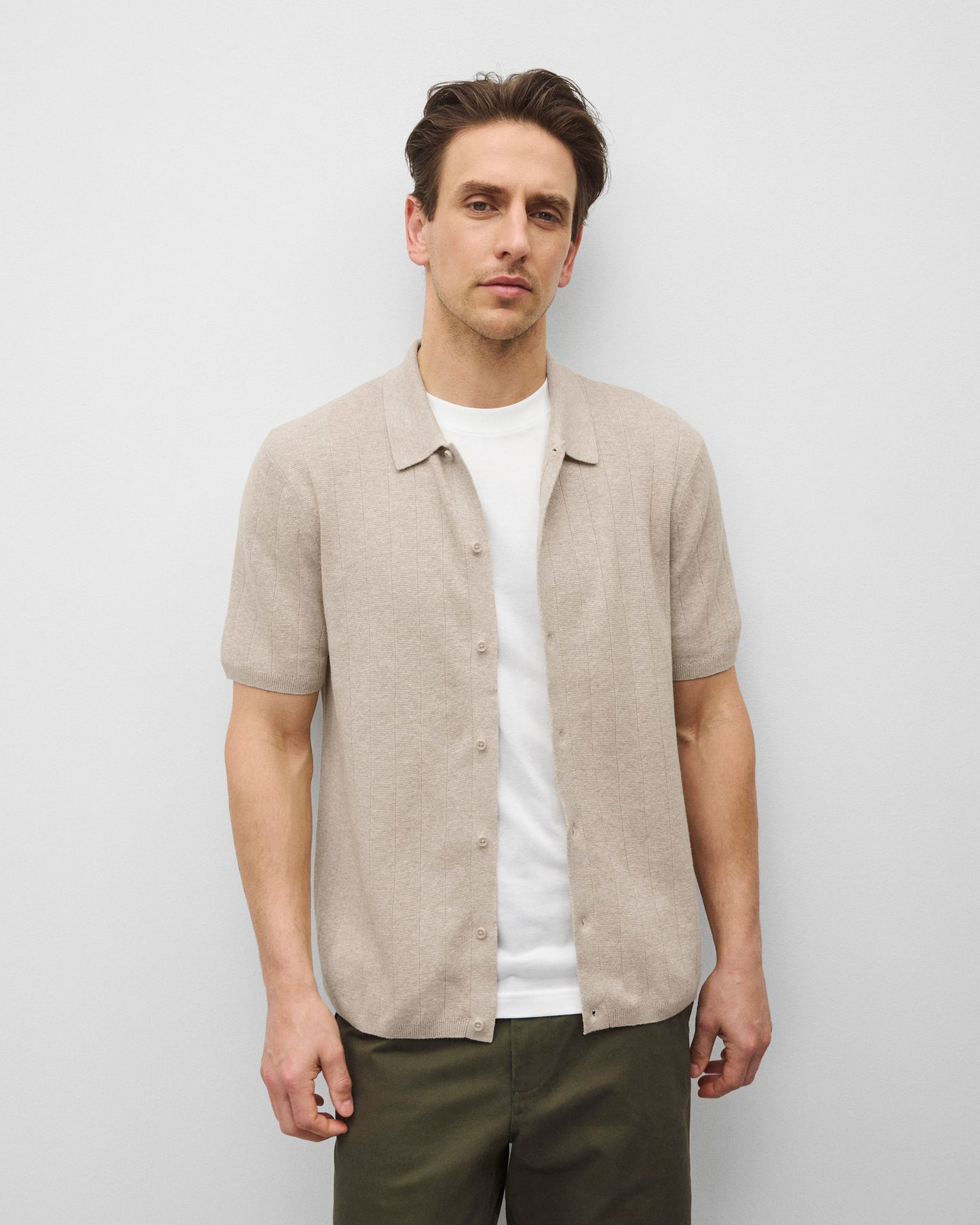 Cotton Linen Piazza Shirt