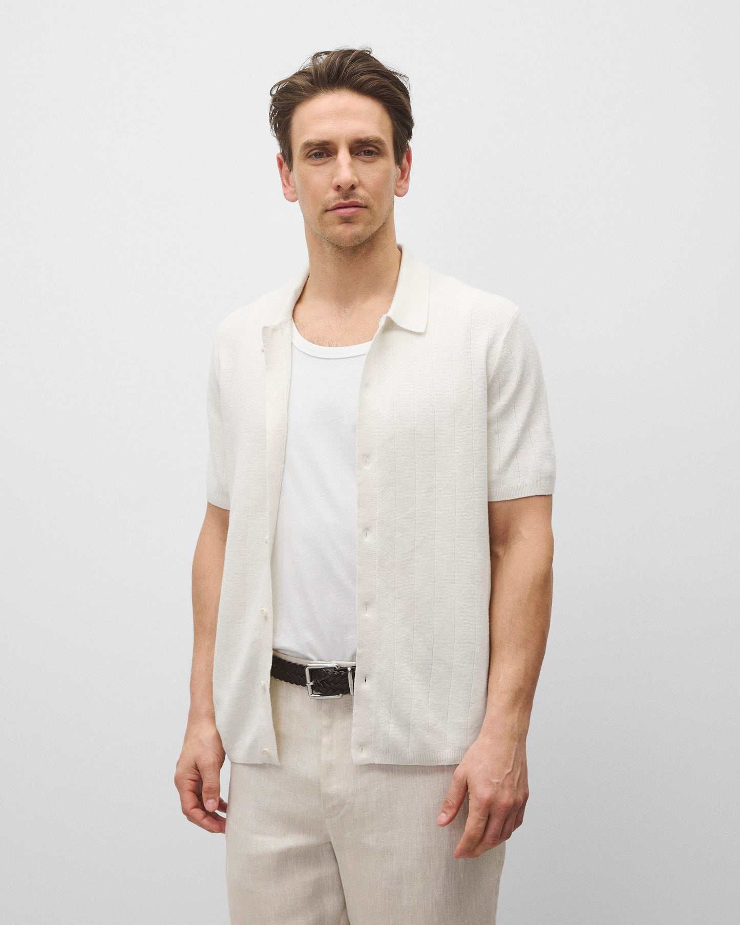 Cotton Linen Piazza Shirt
