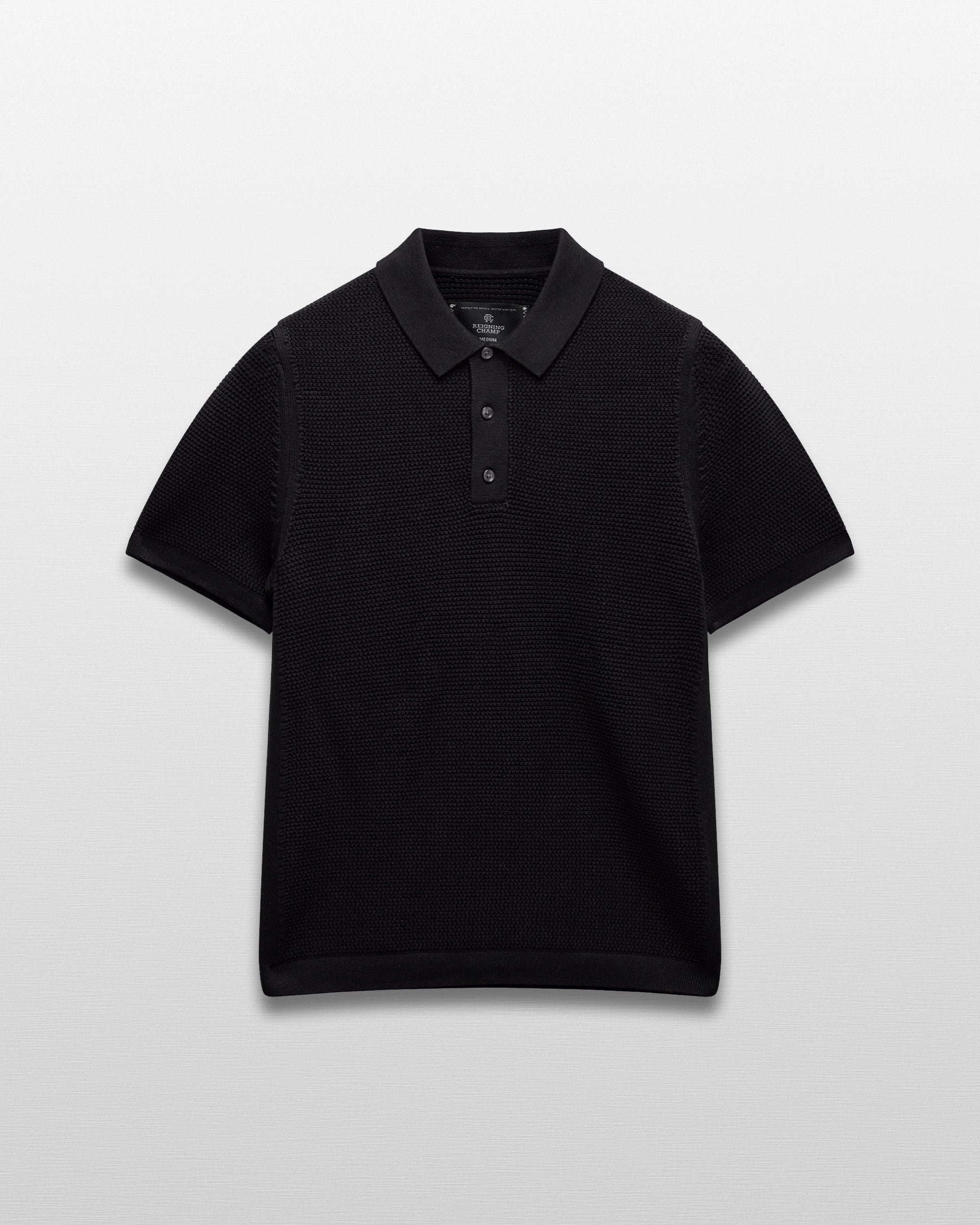 Supima Knit Commodore Polo Sweater | Reigning Champ Supima Knit Commodore Polo Sweater | Reigning Champ