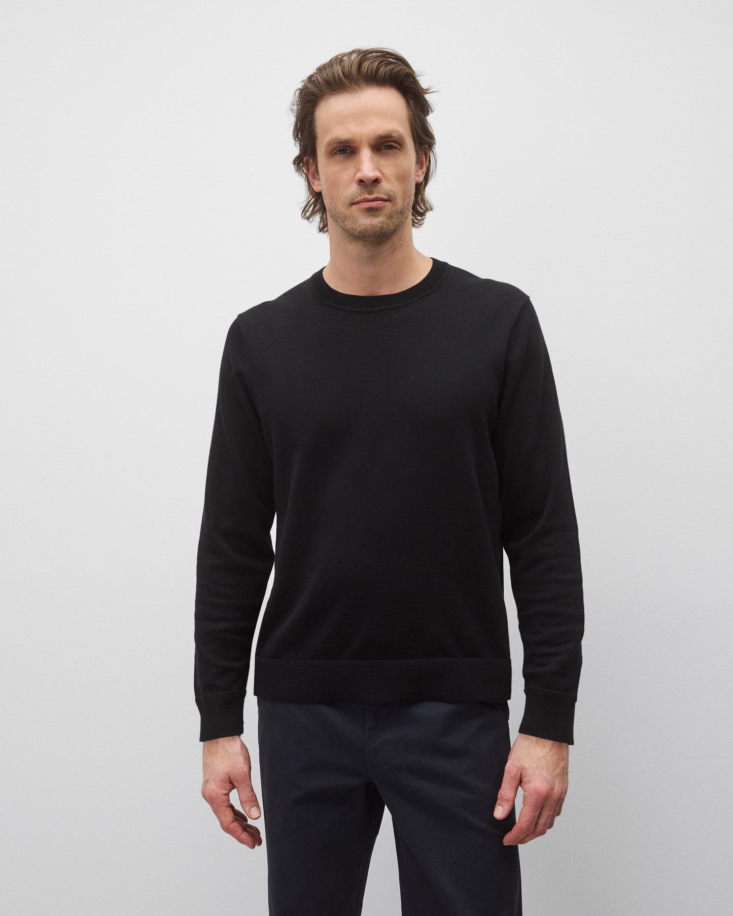Supima Knit Riviera Crewneck
