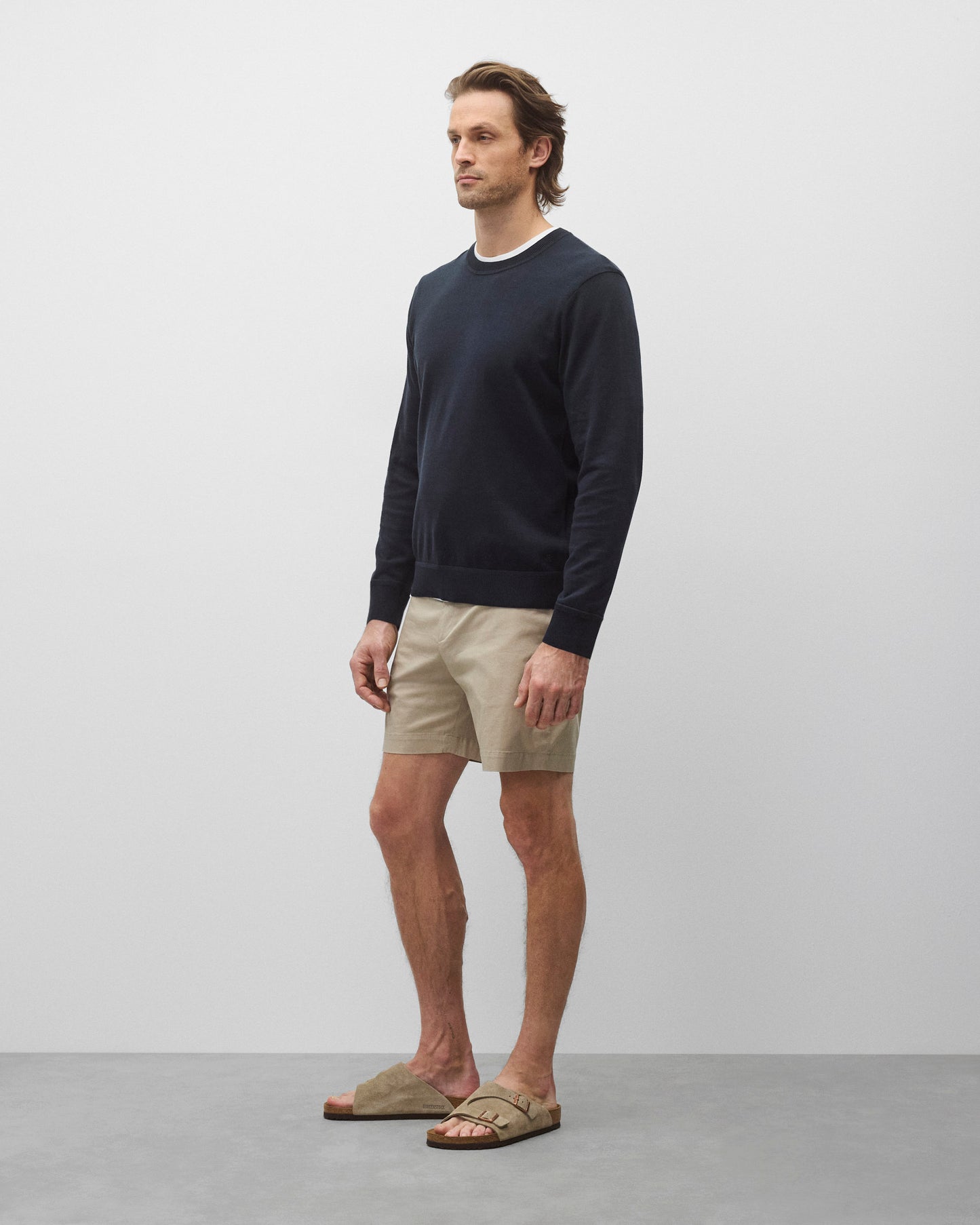 Supima Knit Riviera Crewneck