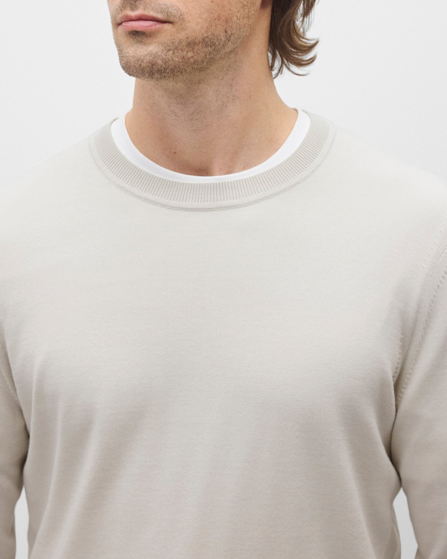 Supima Knit Riviera Crewneck