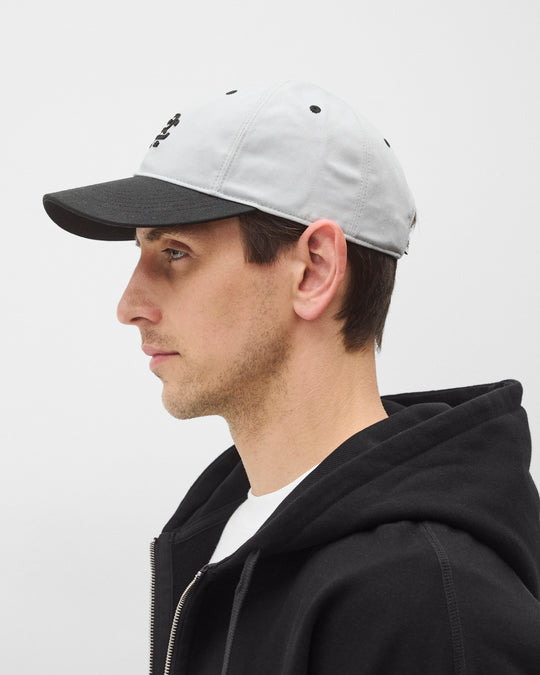 Colour Block Monogram Strapback Cap