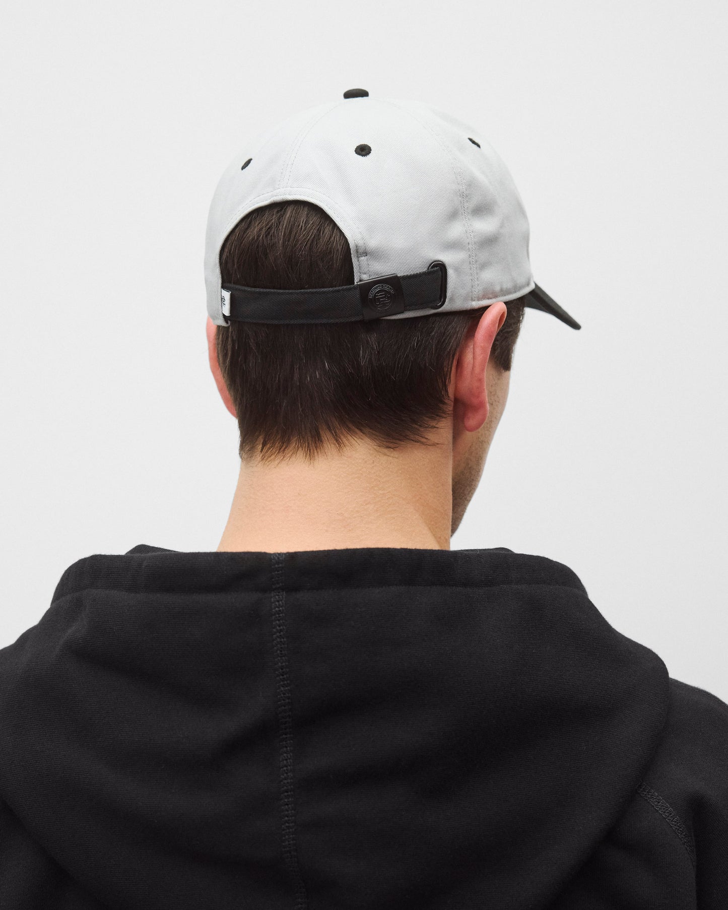 Colour Block Monogram Strapback Cap