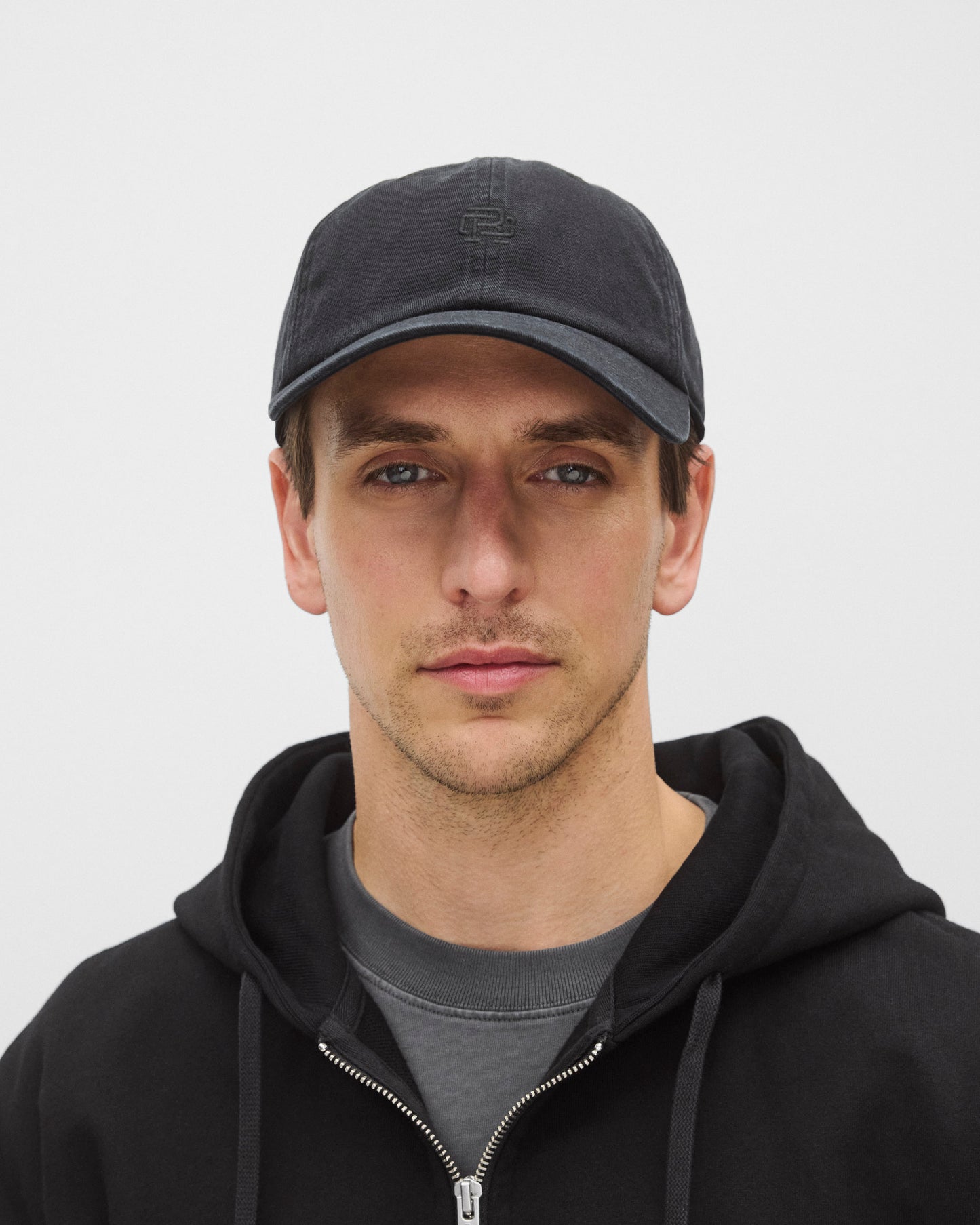 Cotton Chino Low Pro Monogram Strapback Cap