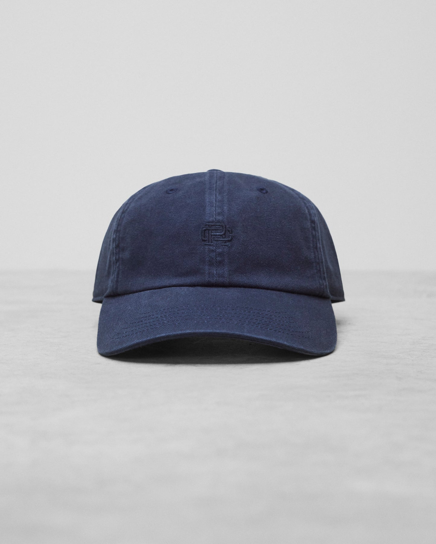 Cotton Chino Low Pro Monogram Strapback Cap