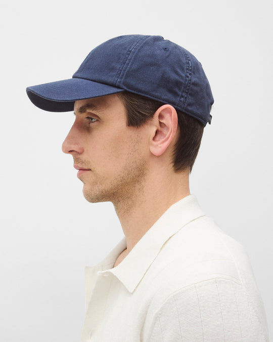 Cotton Chino Low Pro Monogram Strapback Cap