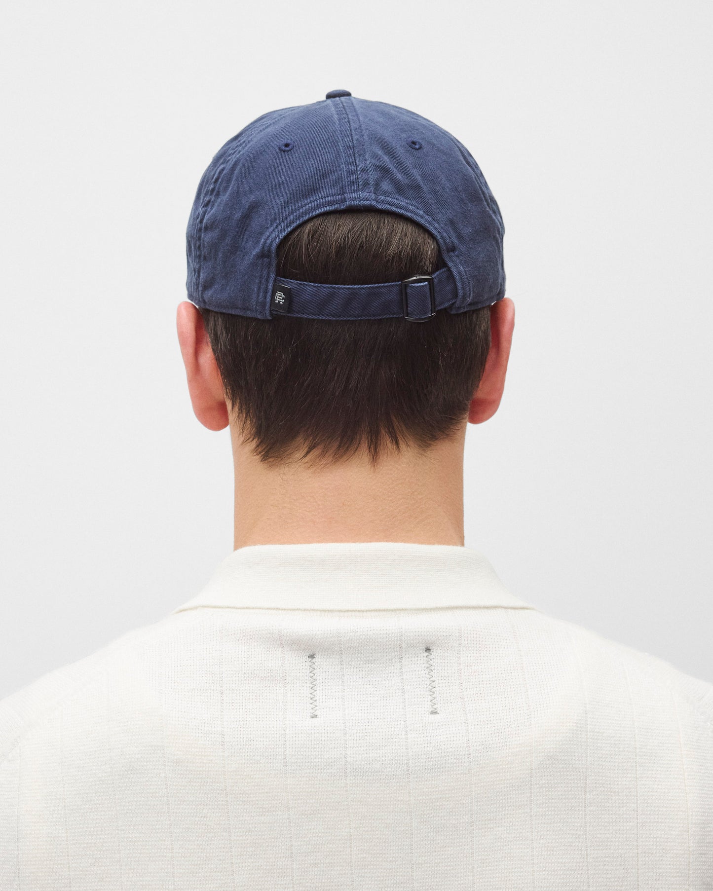 Cotton Chino Low Pro Monogram Strapback Cap