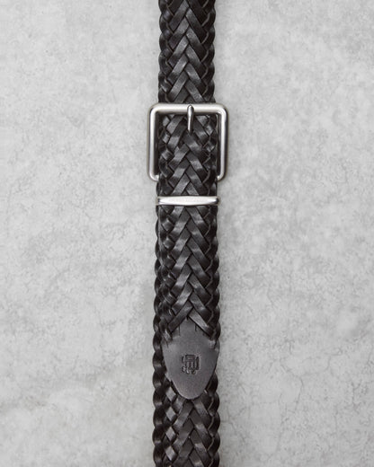 Braided Leather Belt