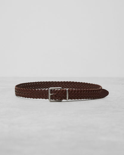Braided Leather Belt