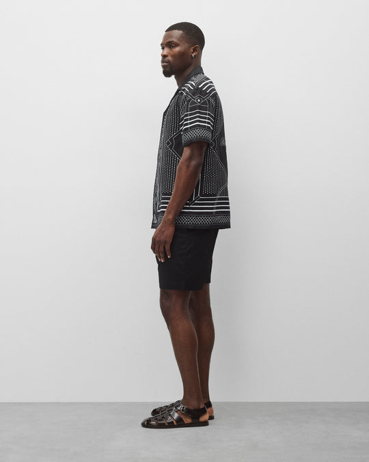 Linen Arena Standard Camp Shirt