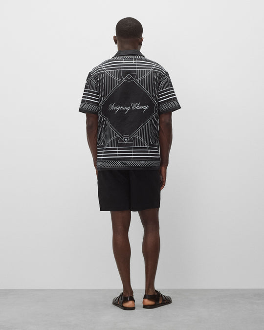 Linen Arena Standard Camp Shirt