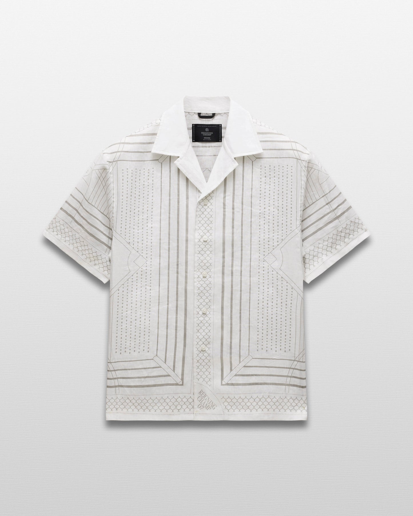 Linen Arena Standard Camp Shirt