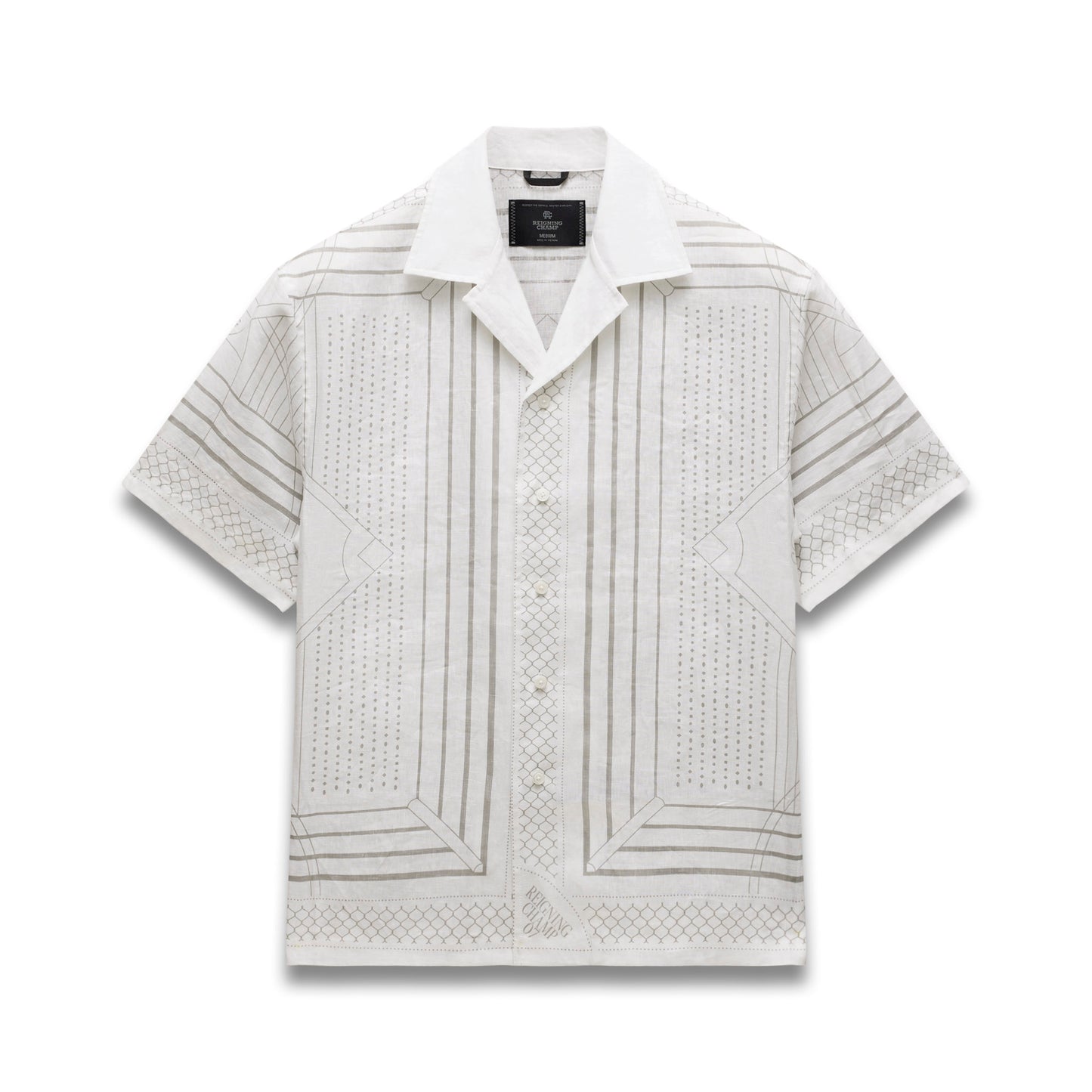 Linen Arena Standard Camp Shirt