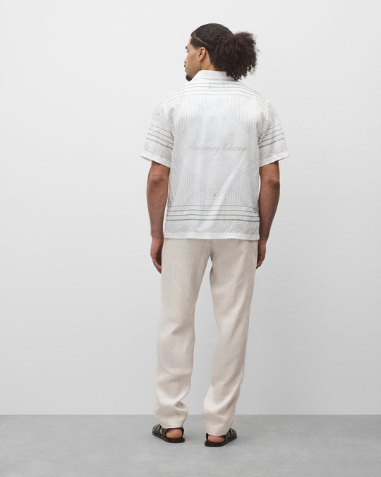 Linen Arena Standard Camp Shirt