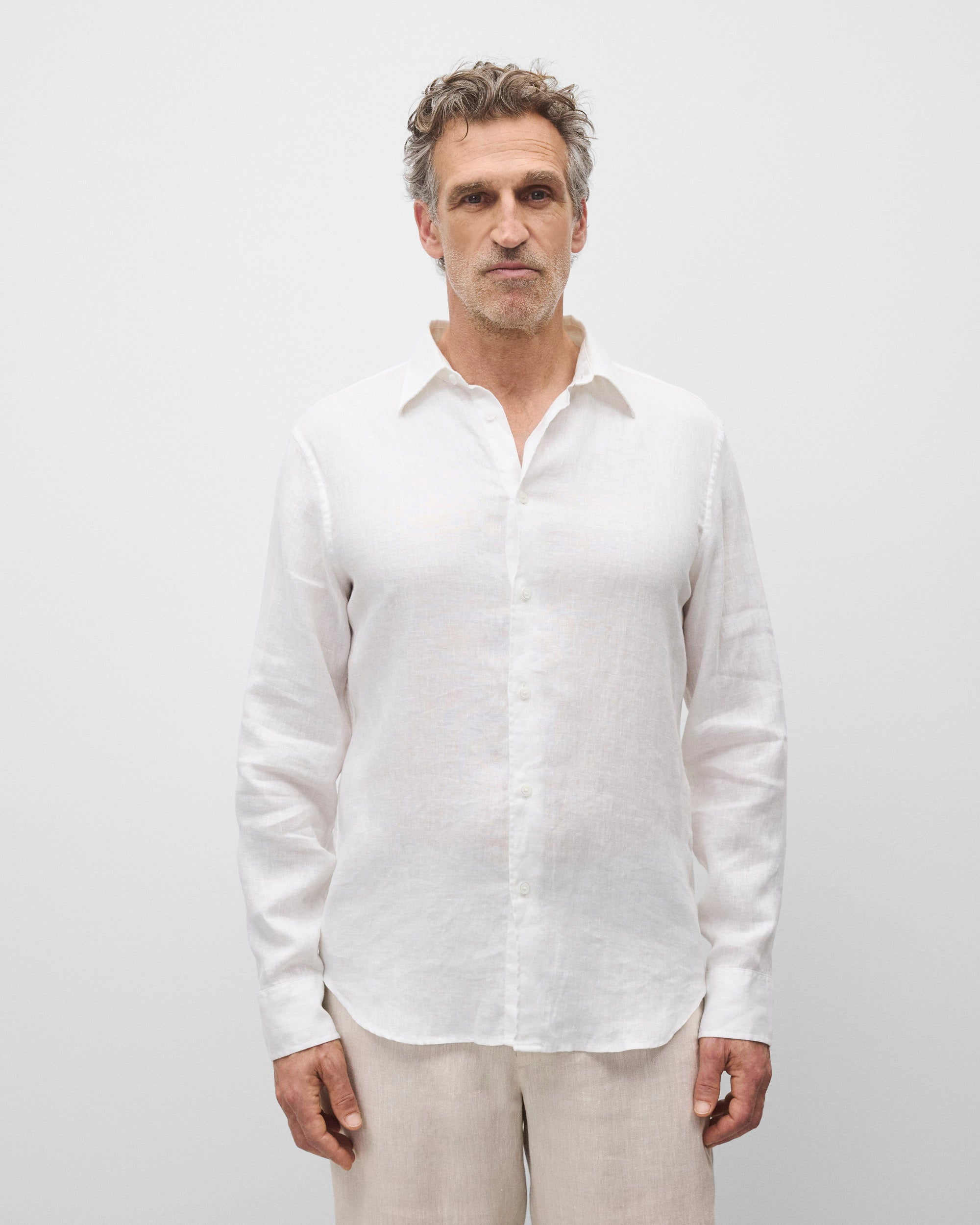 Linen Plaza Standard Shirt | Reigning Champ