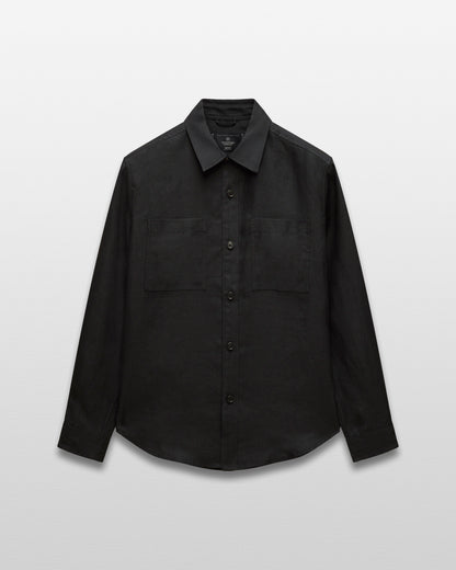 Linen Concourse Standard Overshirt