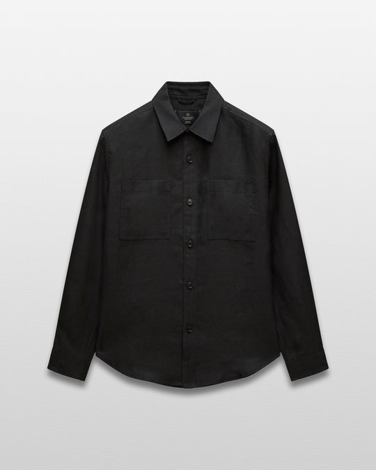 Linen Concourse Standard Overshirt
