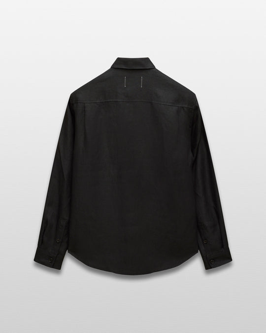 Linen Concourse Standard Overshirt