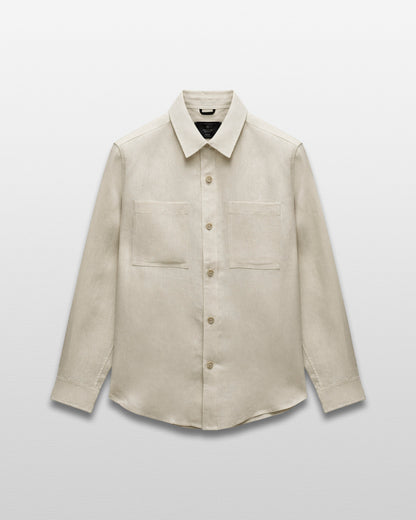 Linen Concourse Standard Overshirt