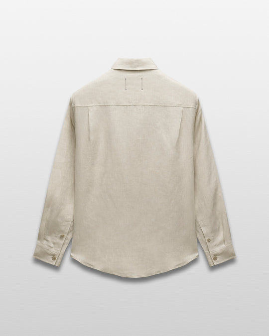 Linen Concourse Standard Overshirt