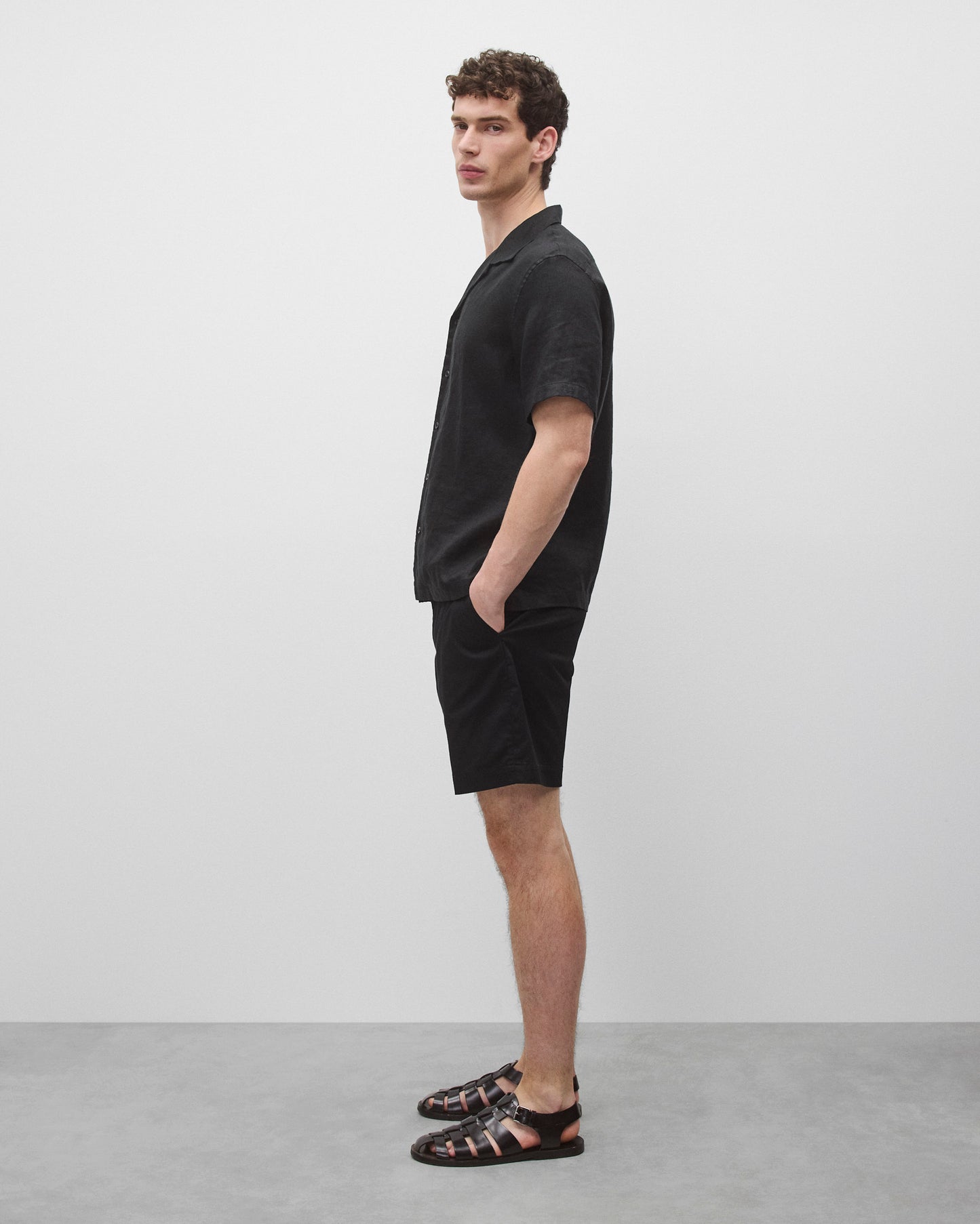 Linen Retreat Standard Camp Shirt