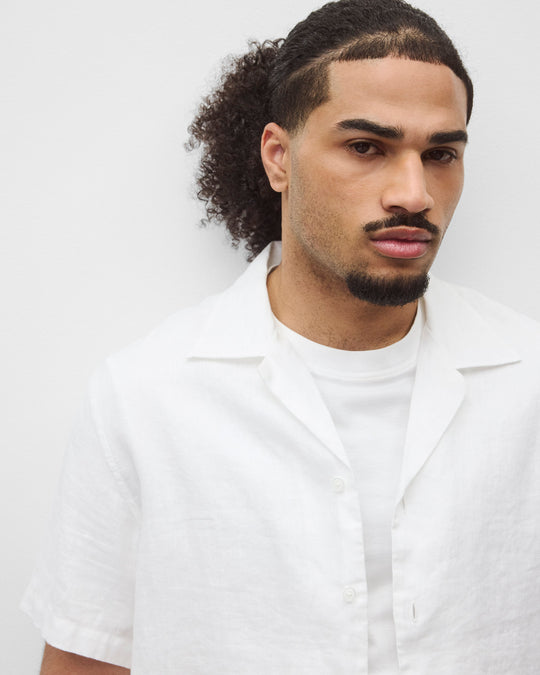 Linen Retreat Standard Camp Shirt