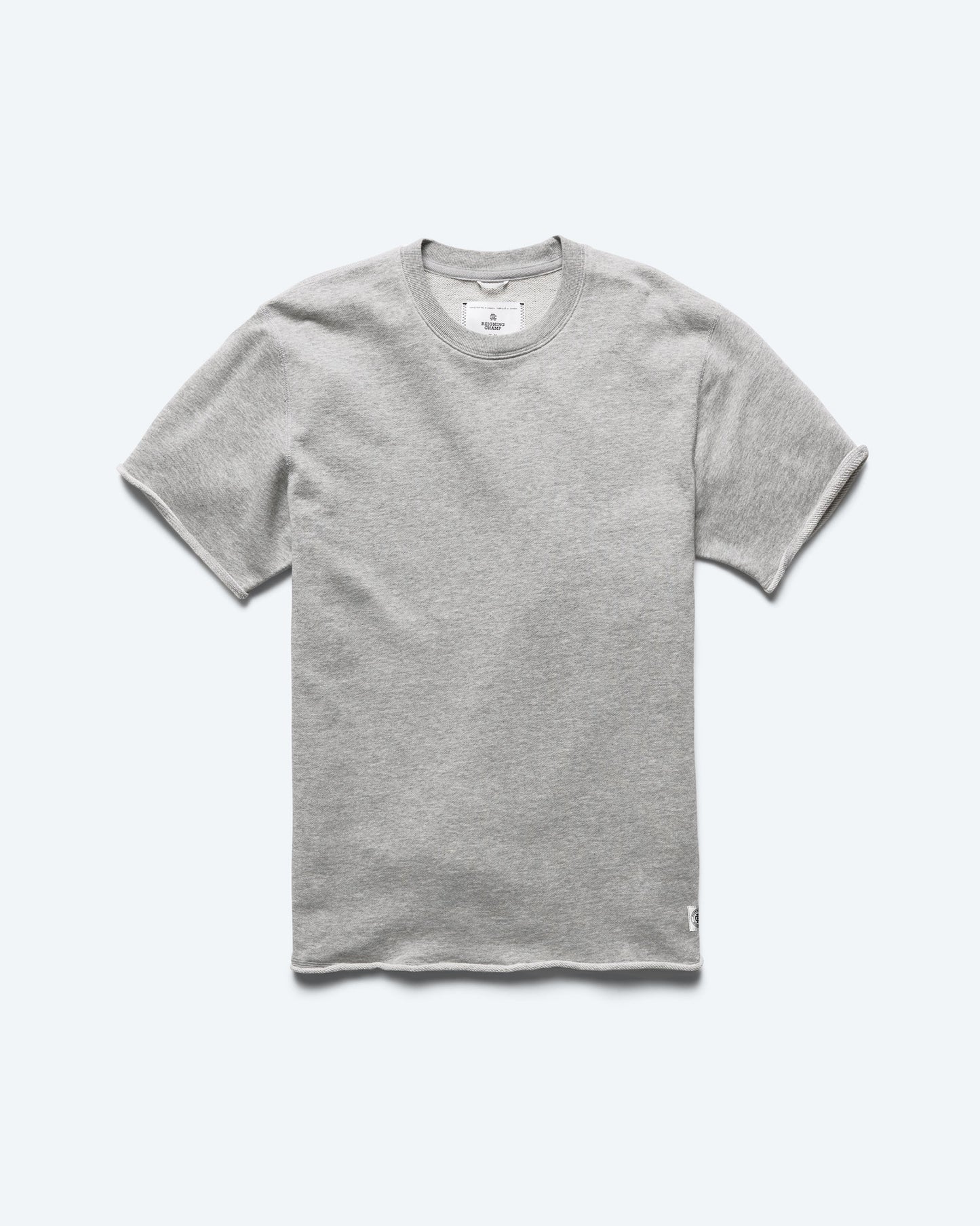 Lightweight Terry Cut-Off Relaxed T-Shirt