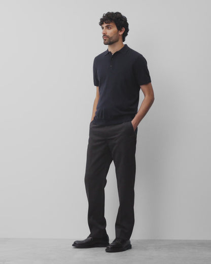 Silk Cashmere Gallery Polo