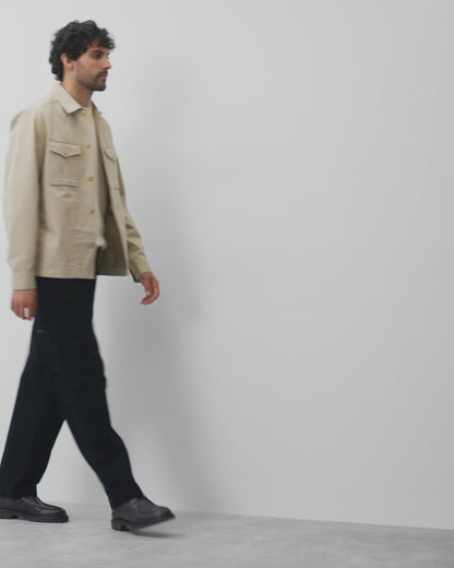 Cotton Chino Keeper Standard Overshirt