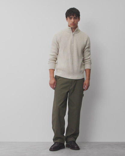 Merino Kenny Quarter Zip