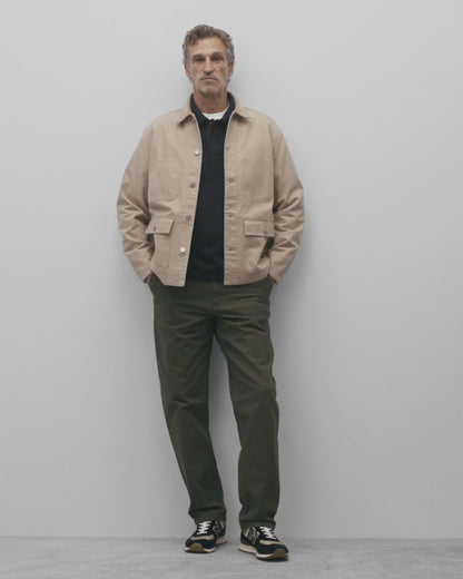 Cotton Canvas Chore Jacket