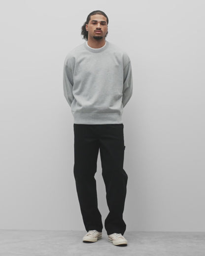 Midweight Terry Relaxed Crewneck