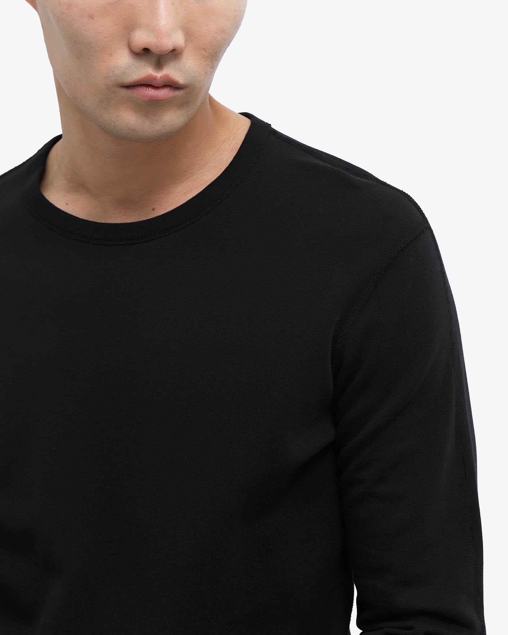 Lightweight Terry Crewneck