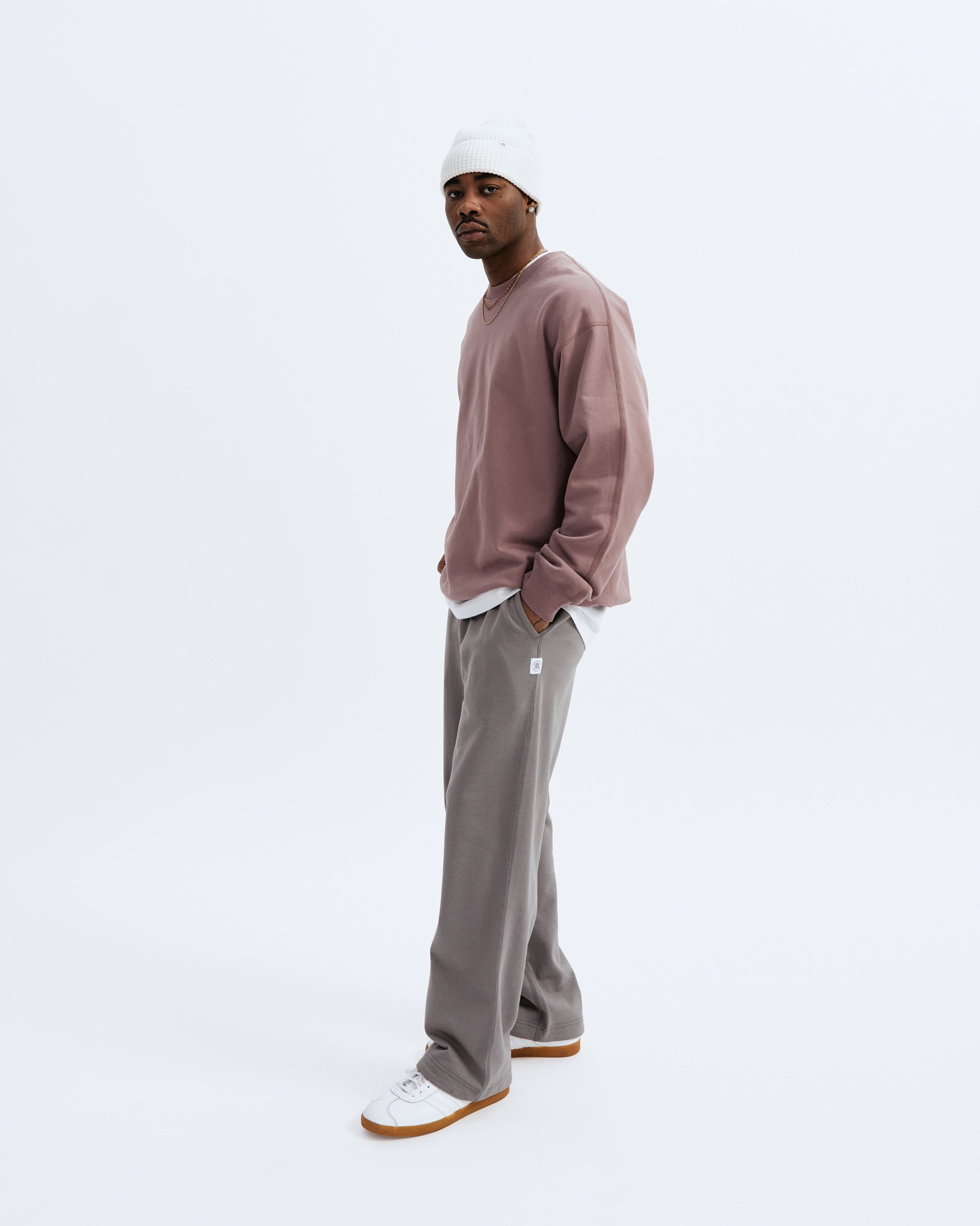 Midweight Terry Relaxed Crewneck