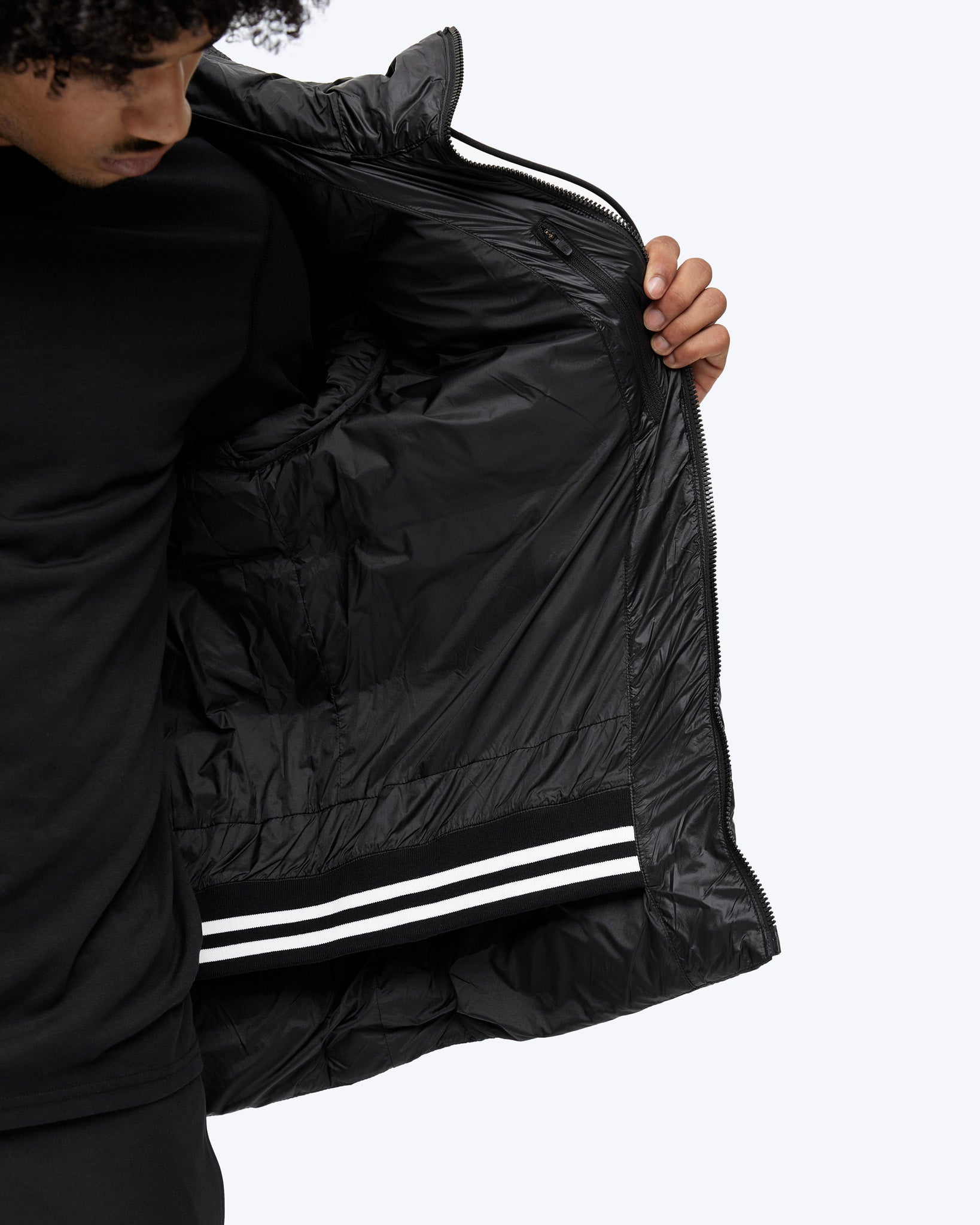 Goose Down Hooded Jacket